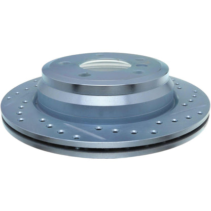 StopTech  Select Sport Drilled And Slotted Brake Rotor; Front Left
