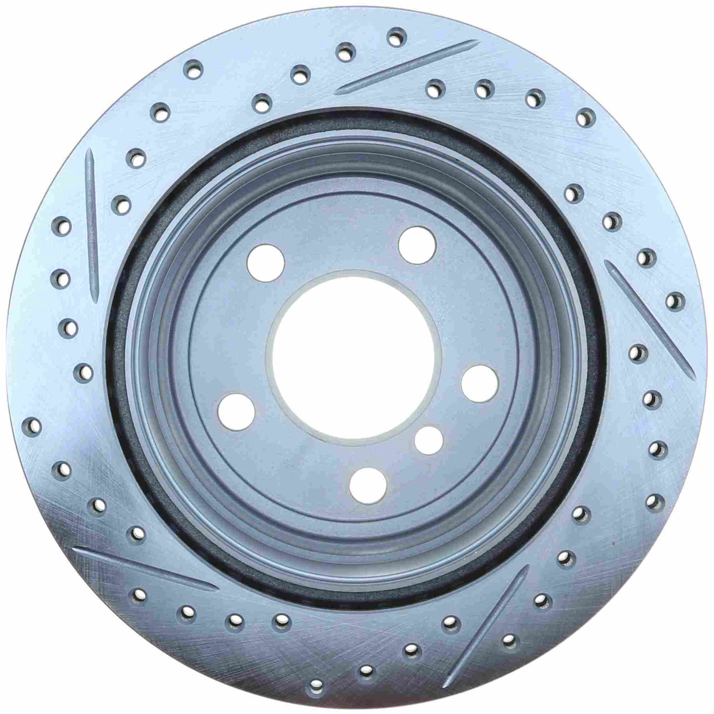 StopTech  Select Sport Drilled And Slotted Brake Rotor; Front Left