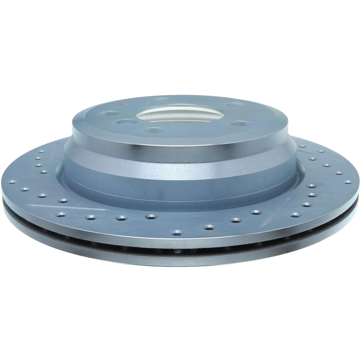 StopTech Select Sport Drilled And Slotted Brake Rotor; Front Right