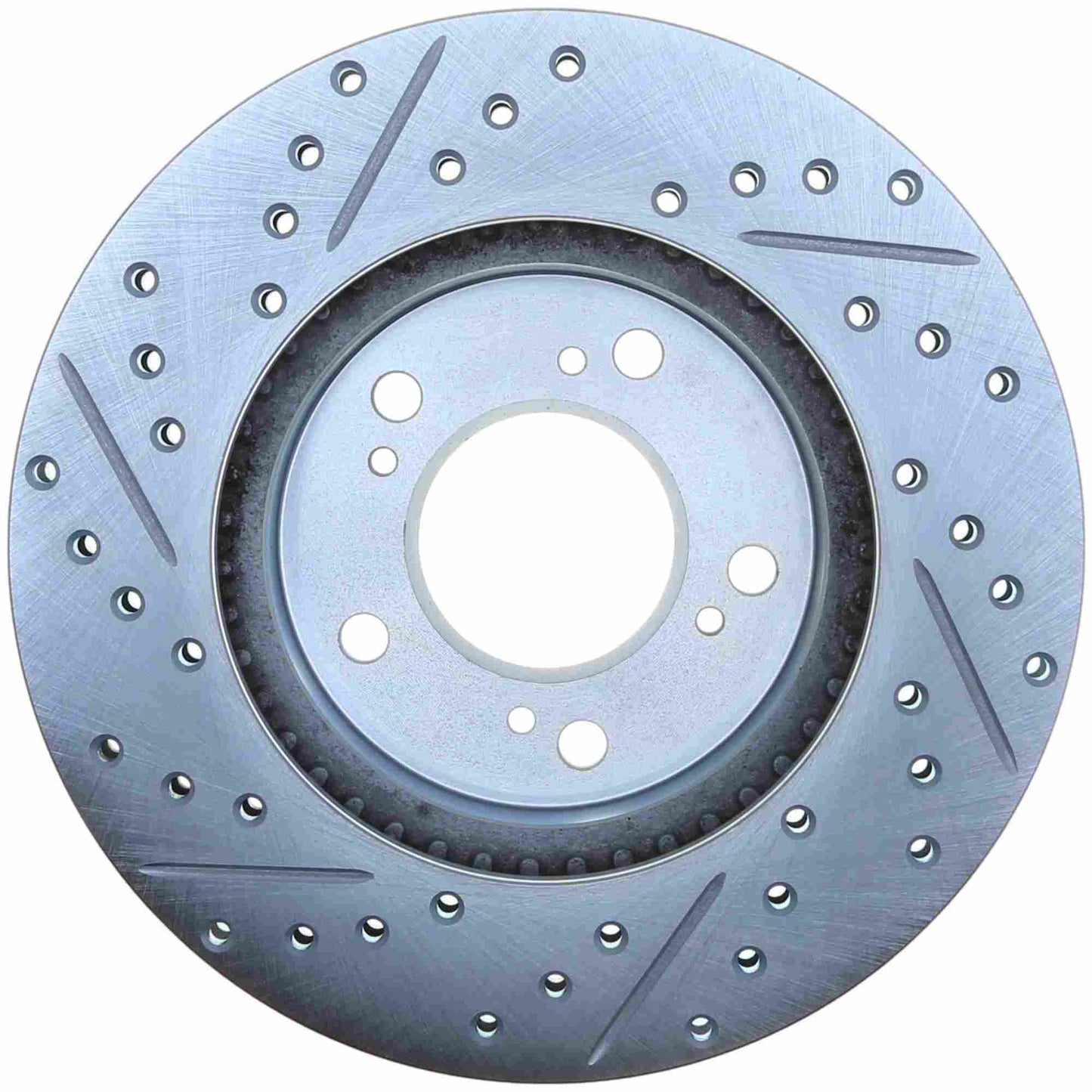 StopTech Select Sport Drilled And Slotted Brake Rotor; Front Left