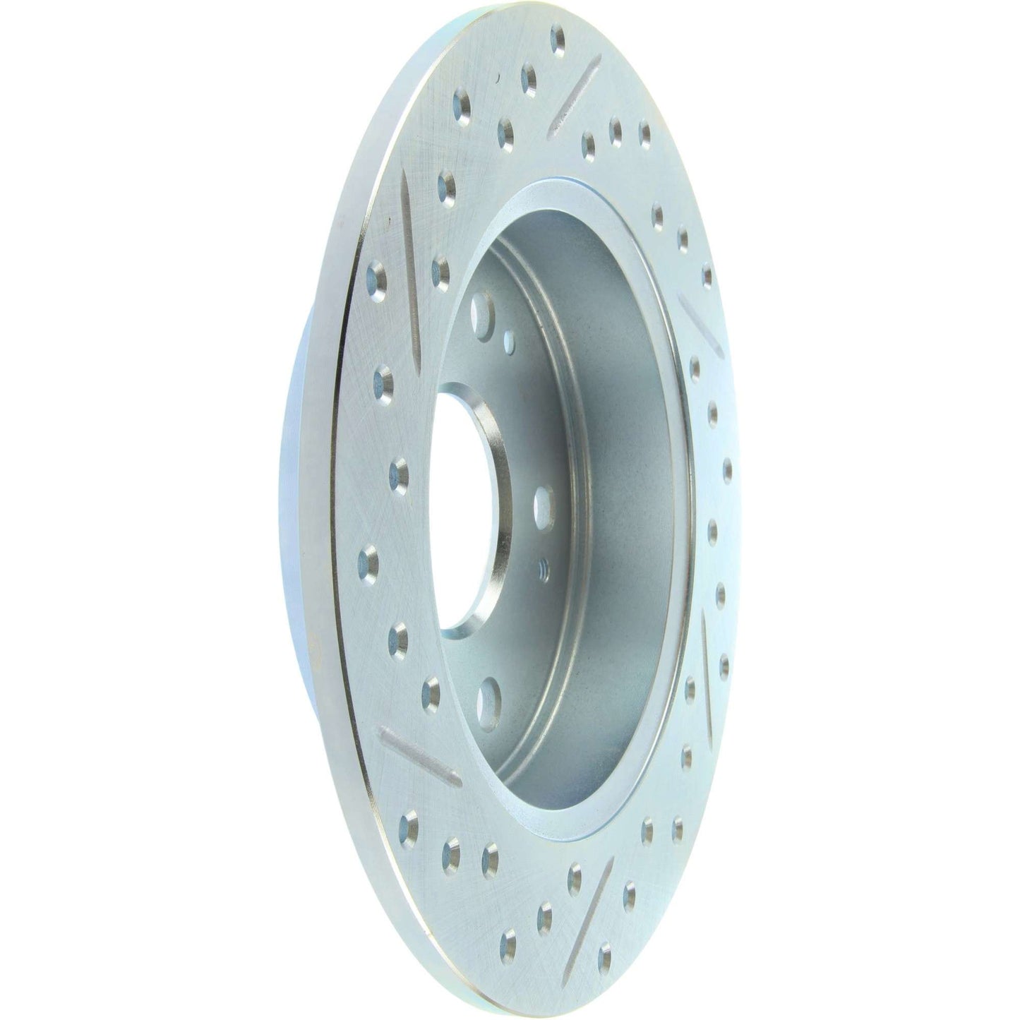 StopTech Select Sport 06-15 Honda Civic Si Slotted and Drilled Right Left Rotor 227.40040L