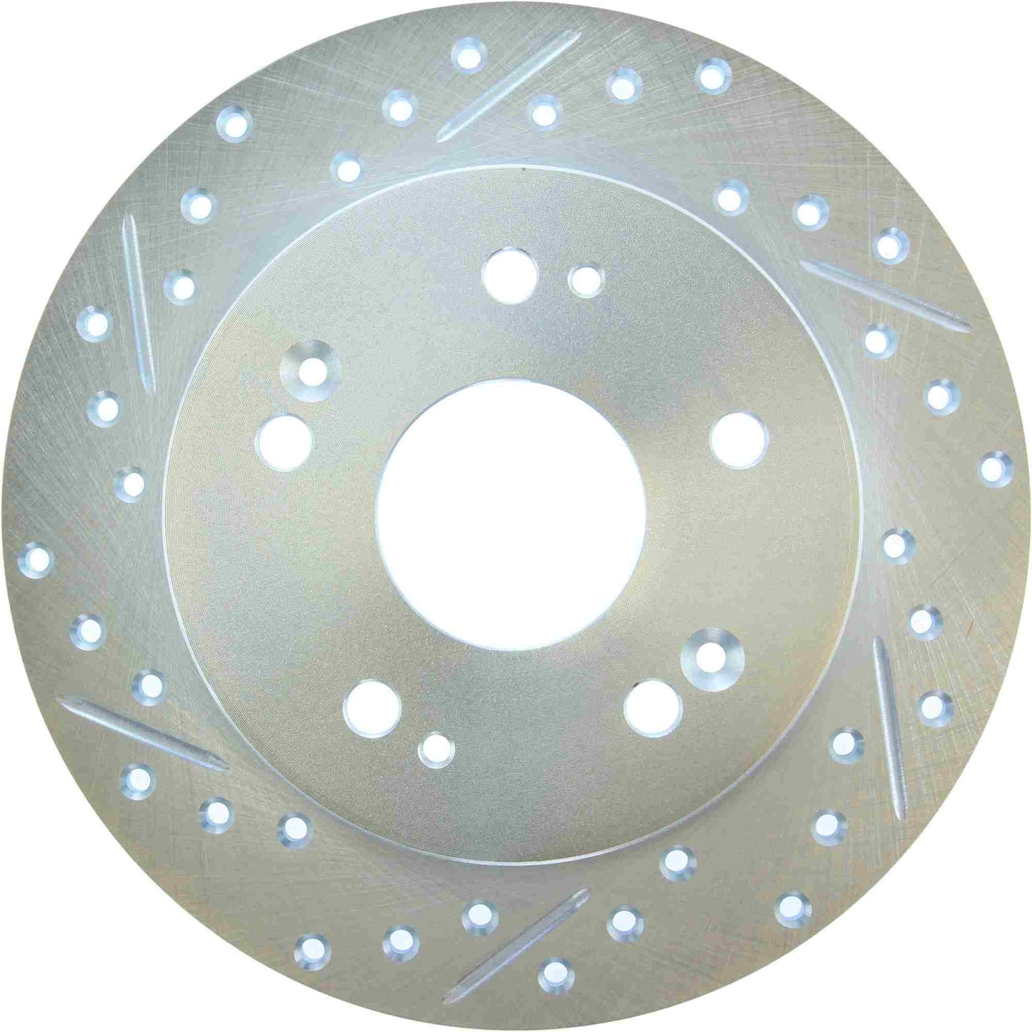 StopTech Select Sport 06-15 Honda Civic Si Slotted and Drilled Right Rear Rotor 227.40040R
