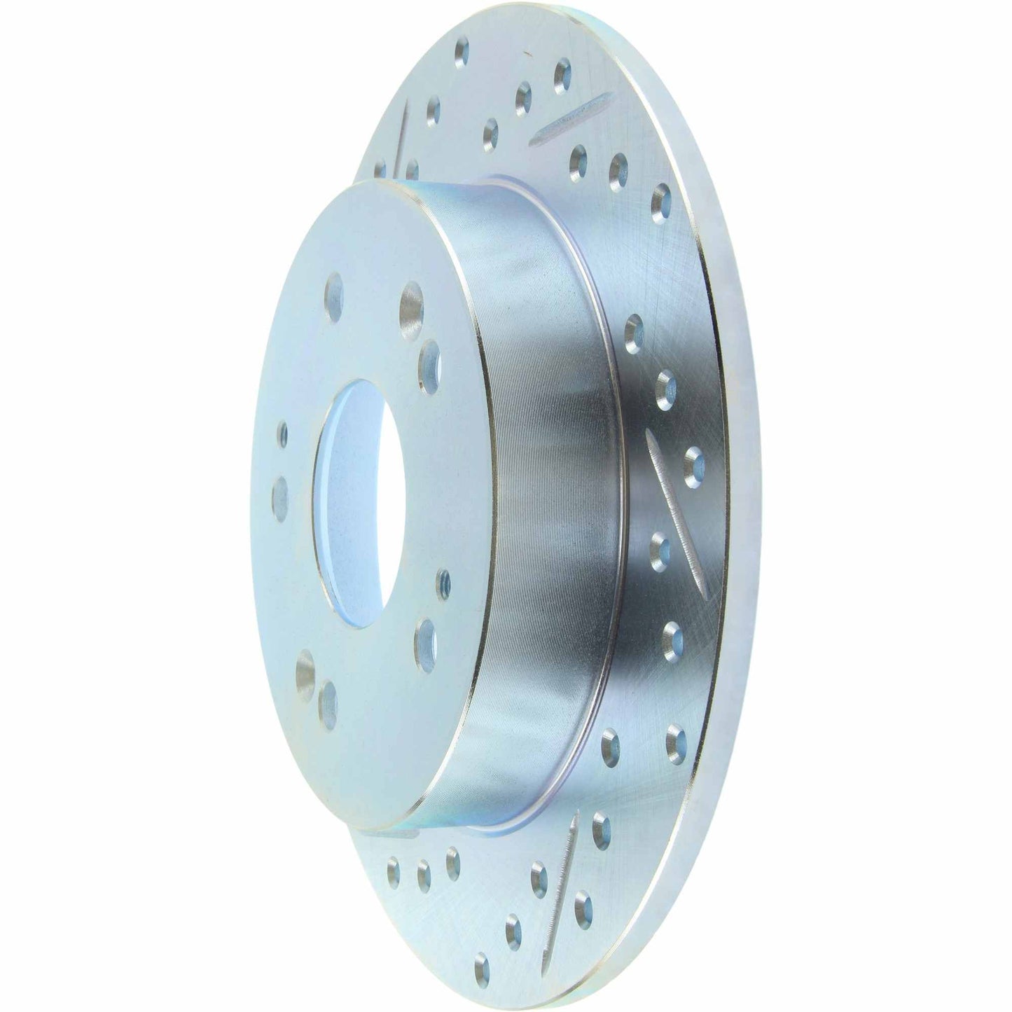StopTech Select Sport 06-15 Honda Civic Si Slotted and Drilled Right Rear Rotor 227.40040R