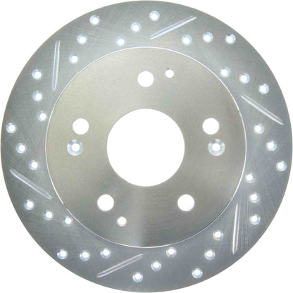 StopTech Select Sport Drilled & Slotted Rotor - Front Left 227.40042R