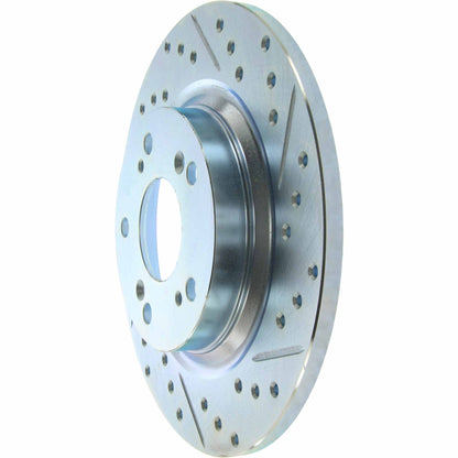 StopTech Select Sport 2000-2009 Honda S2000 Drilled and Slotted Rear Left Brake Rotor 227.40050L