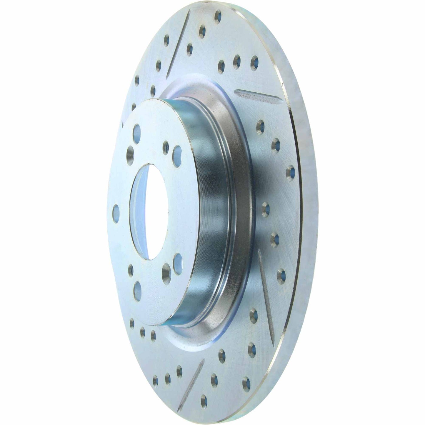 StopTech Select Sport 2000-2009 Honda S2000 Slotted and Drilled Right Rear Brake Rotor 227.40050R