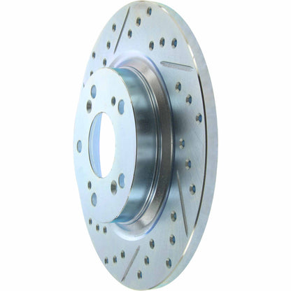 StopTech Select Sport 2000-2009 Honda S2000 Slotted and Drilled Right Rear Brake Rotor 227.40050R