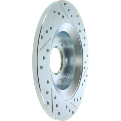 StopTech Select Sport 2000-2009 Honda S2000 Slotted and Drilled Right Rear Brake Rotor 227.40050R