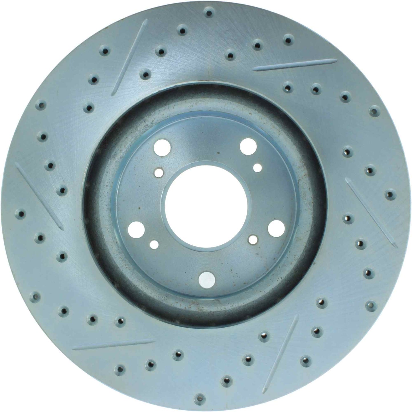 StopTech Select Sport Drilled And Slotted Brake Rotor; Front Left