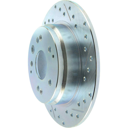 StopTech Select Sport 04-08 Acura TL Drilled & Slotted Rear Driver Side Sport Brake Rotor 227.40061L
