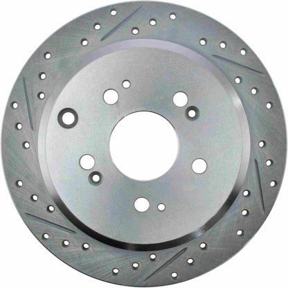 StopTech Select Sport Drilled & Slotted Rotor - Front Left 227.40065R
