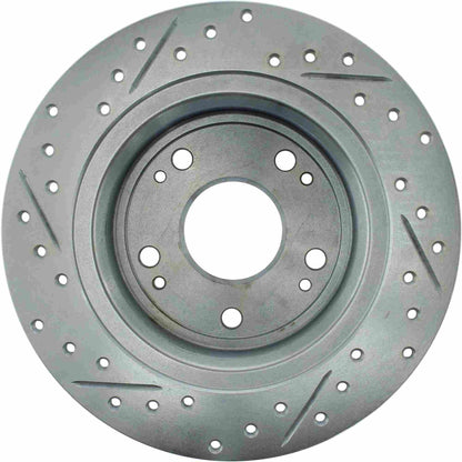 StopTech Select Sport Drilled and Slotted Brake Rotor Rear Left 227.40068L