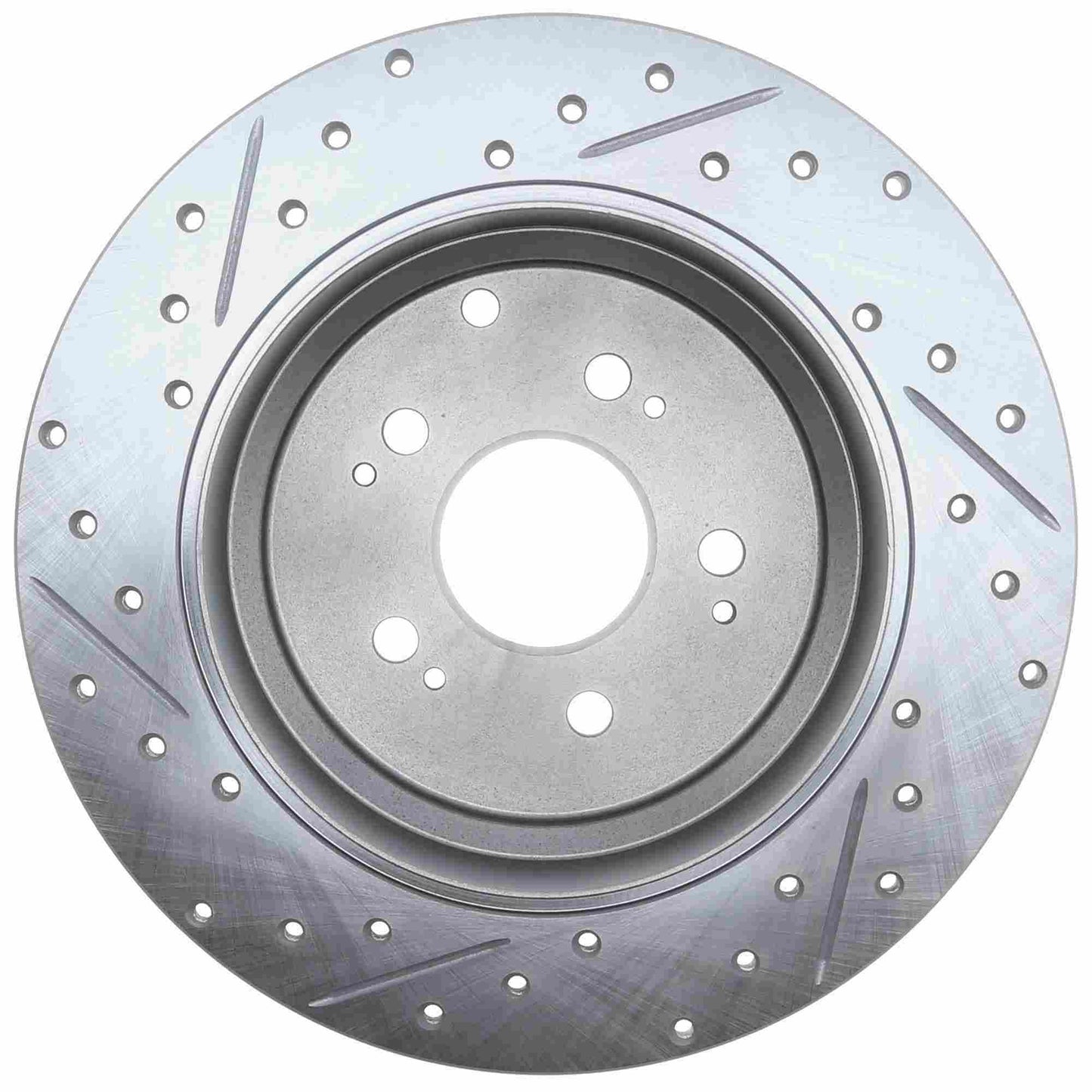 StopTech Select Sport 07-13 Acura MDX Slotted and Drilled Left Rear Brake Rotor 227.40072L