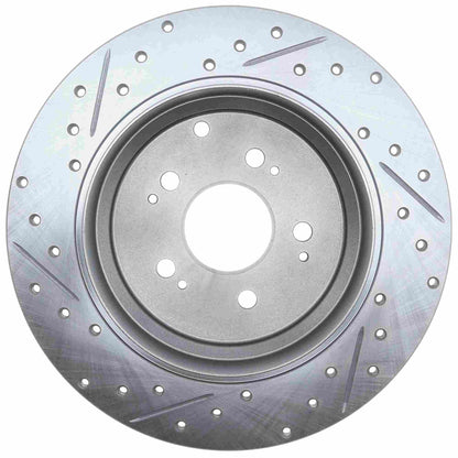 StopTech Select Sport 07-13 Acura MDX Slotted and Drilled Left Rear Brake Rotor 227.40072L
