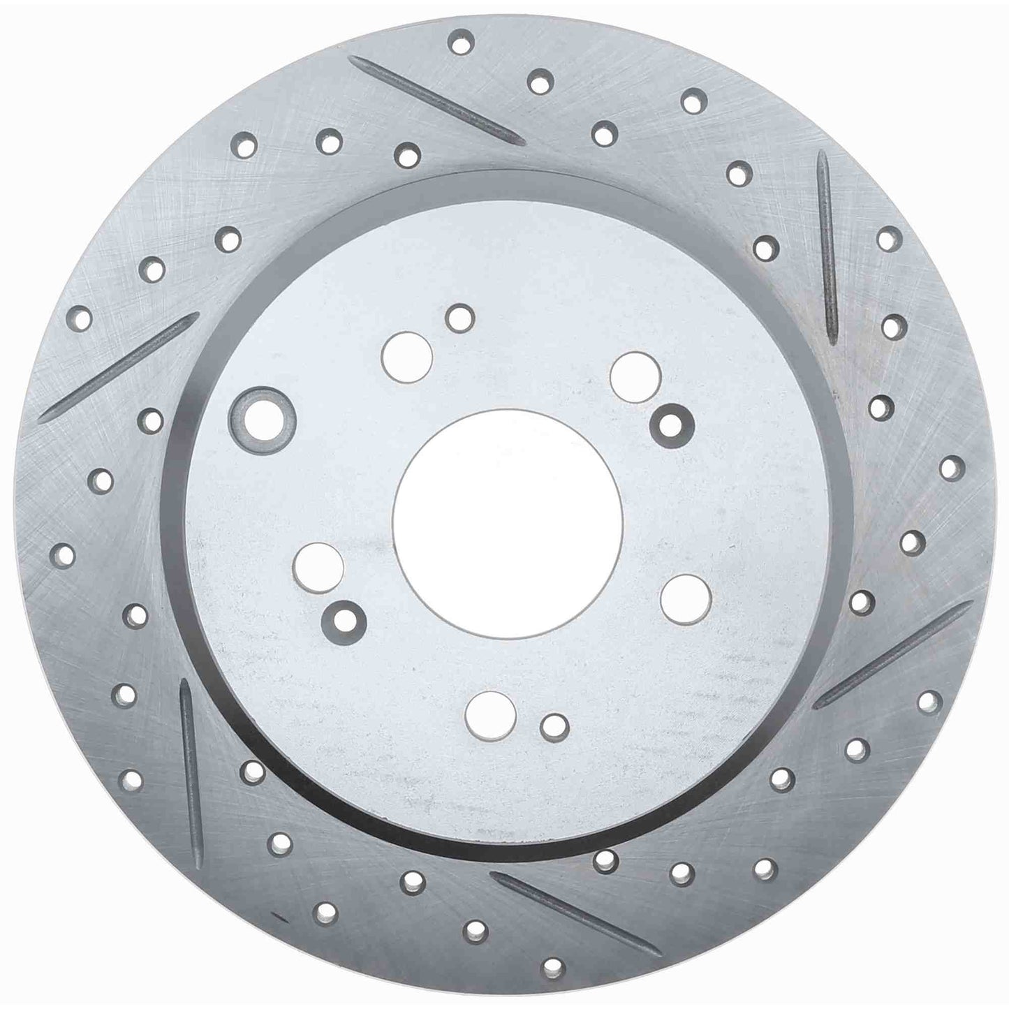 StopTech Select Sport 07-13 Acura MDX Slotted and Drilled Left Rear Brake Rotor 227.40072L