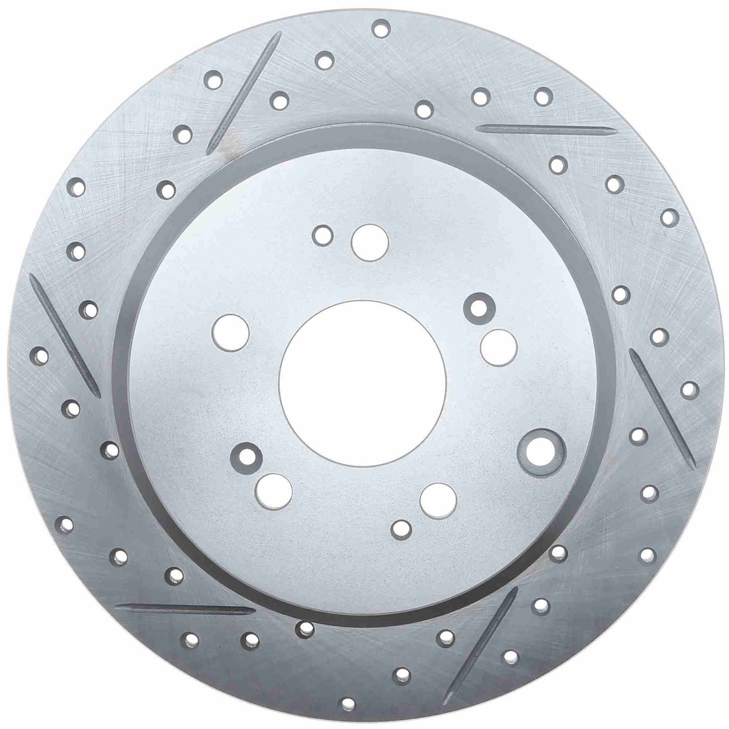 StopTech Select Sport 07-13 Acura MDX Slotted and Drilled Right Rear Brake Rotor 227.40072R