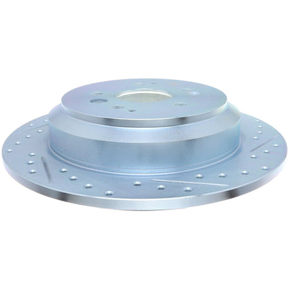 StopTech 14-16 Acura MDX Select Sport Slotted & Drilled Rear Left Rotor 227.40083L