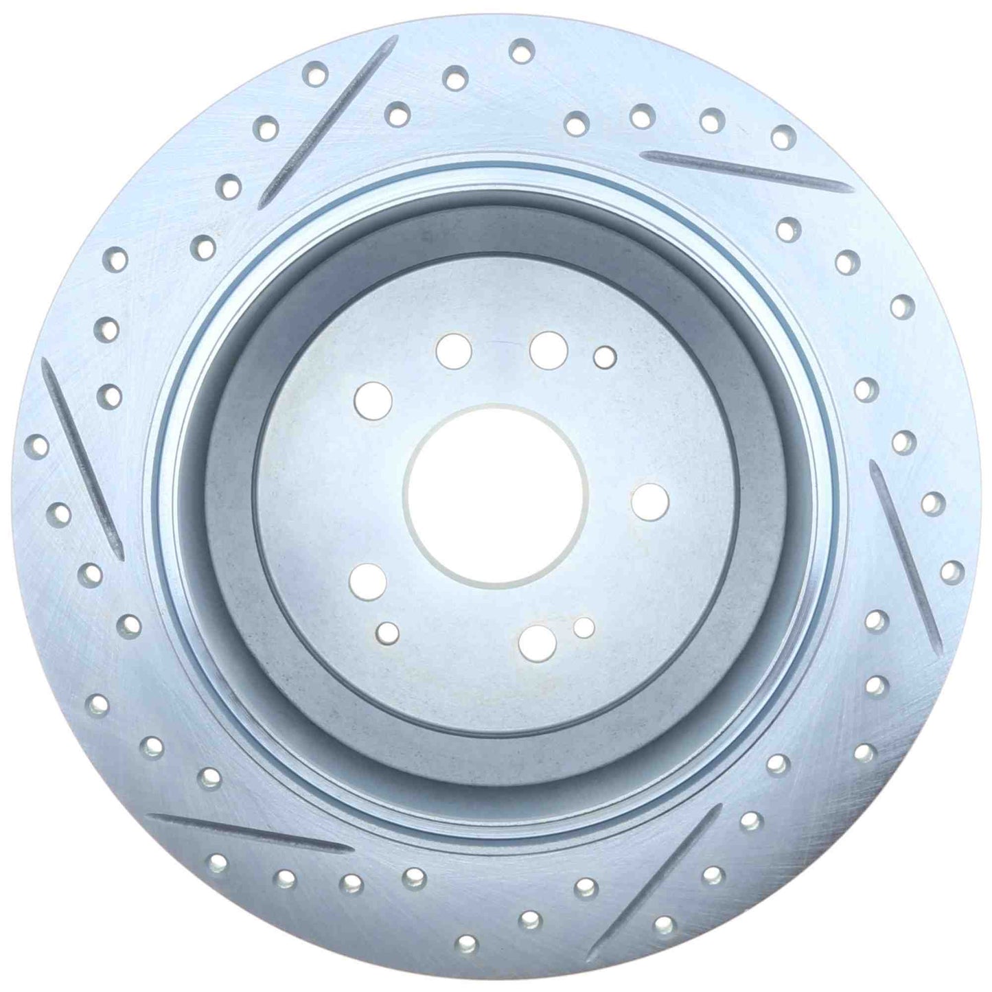 StopTech 14-16 Acura MDX Select Sport Slotted & Drilled Rear Left Rotor 227.40083L
