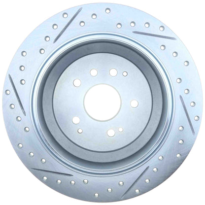 StopTech 14-16 Acura MDX Select Sport Slotted & Drilled Rear Left Rotor 227.40083L