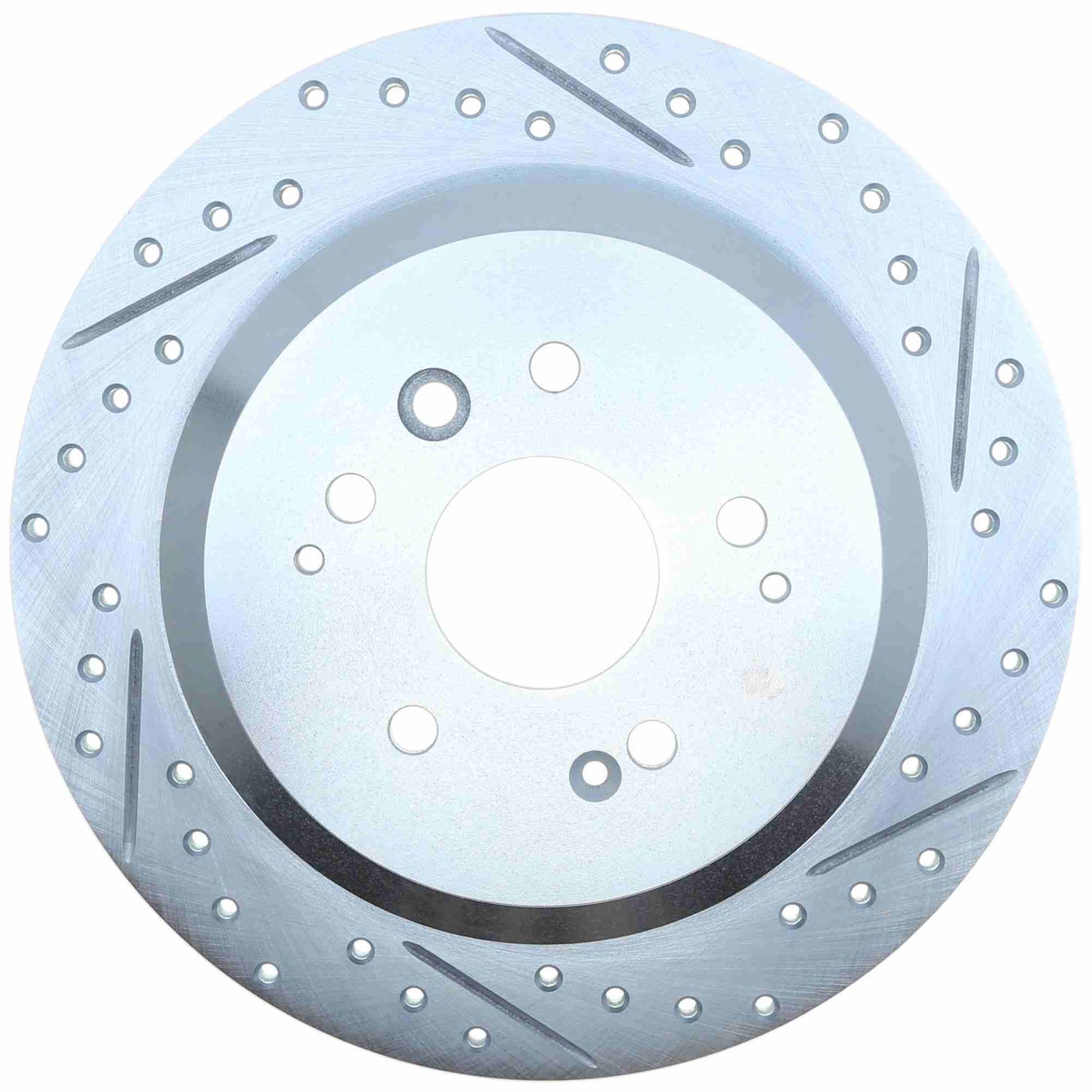 StopTech 14-16 Acura MDX Select Sport Slotted & Drilled Rear Left Rotor 227.40083L
