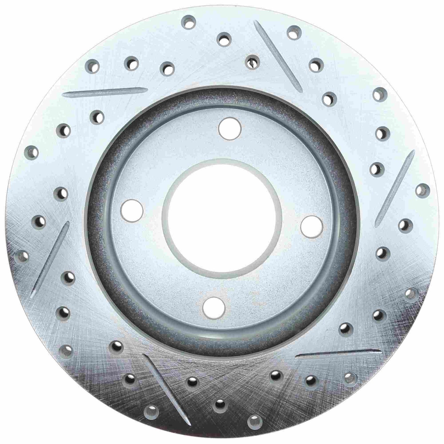 StopTech Select Sport Drilled And Slotted Brake Rotor; Front Right