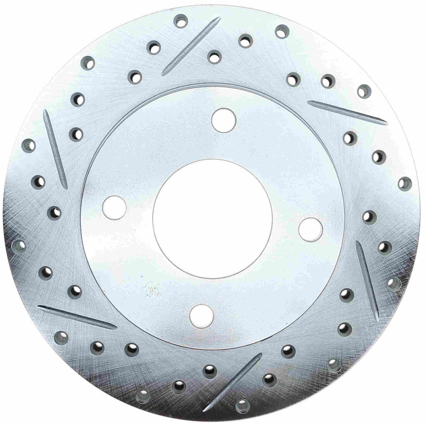 StopTech Select Sport Drilled And Slotted Brake Rotor; Front Right