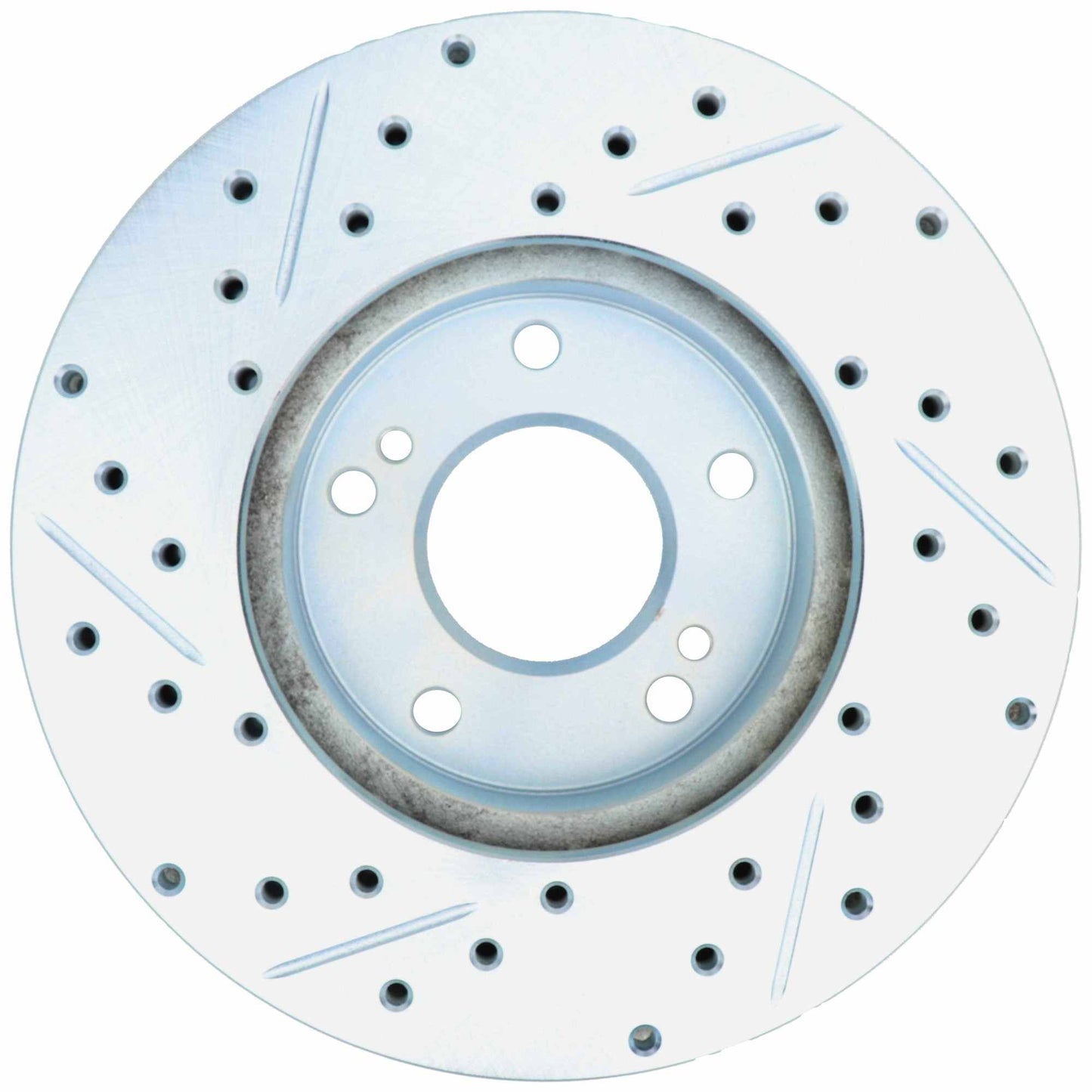 StopTech  Select Sport Drilled And Slotted Brake Rotor; Front Left