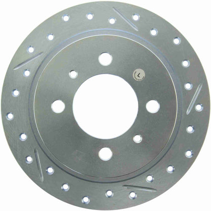 StopTech Select Sport Drilled & Slotted Rotor - Rear Left 227.42054L