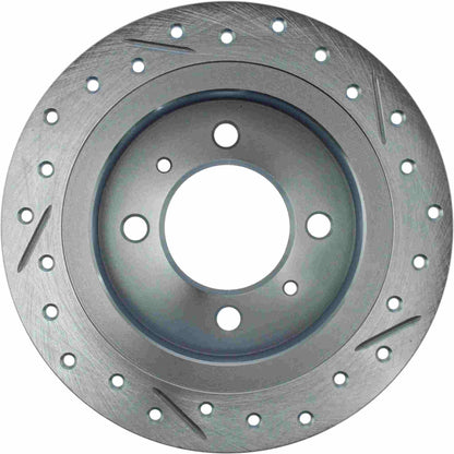 StopTech Select Sport Drilled & Slotted Rotor - Rear Right 227.42054R