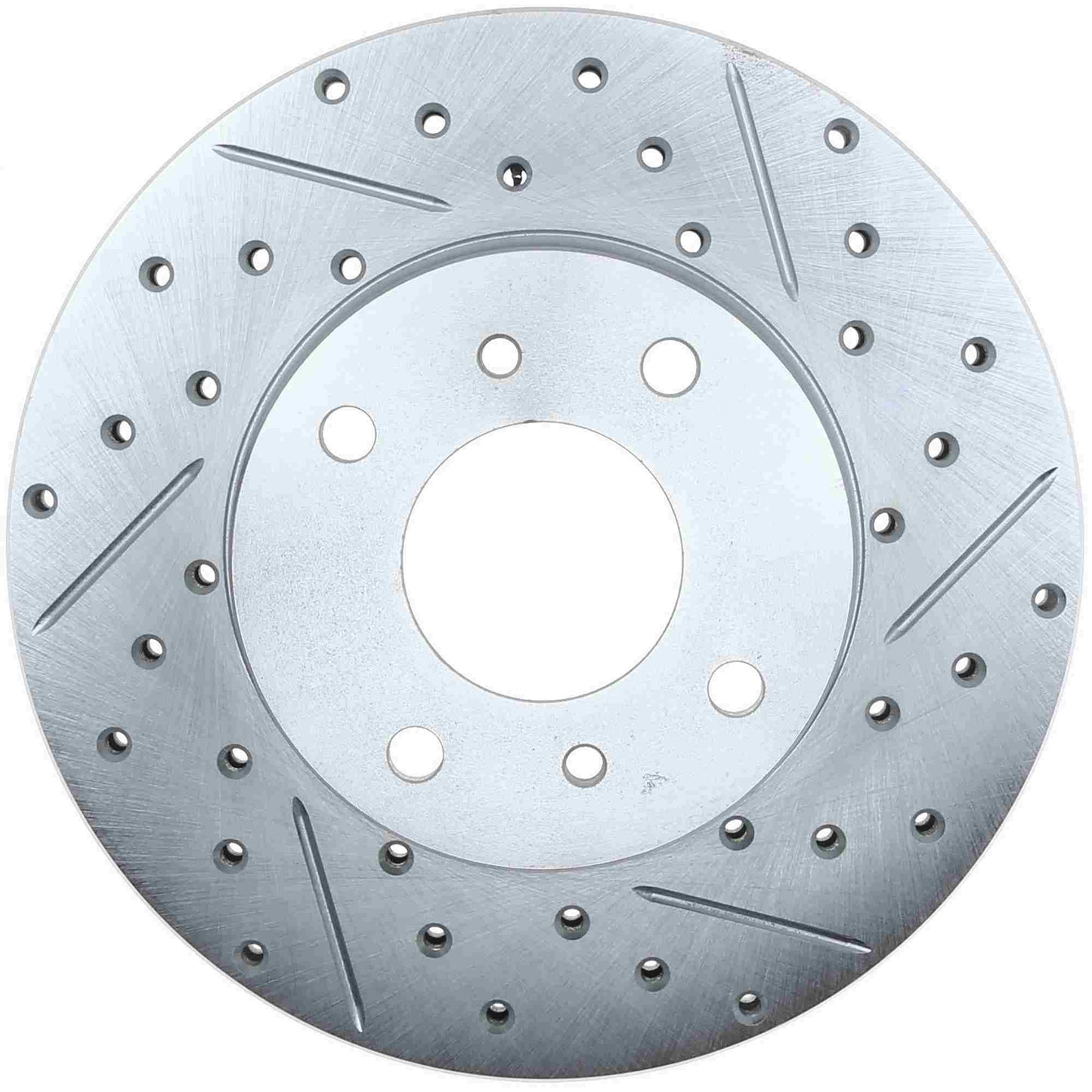 StopTech Select Sport Drilled And Slotted Brake Rotor; Front Left