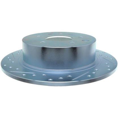 StopTech Select Sport 02-17 Nissan Altima Drilled & Slotted 1-Piece Rear Passenger Side Brake Rotor 227.42073R