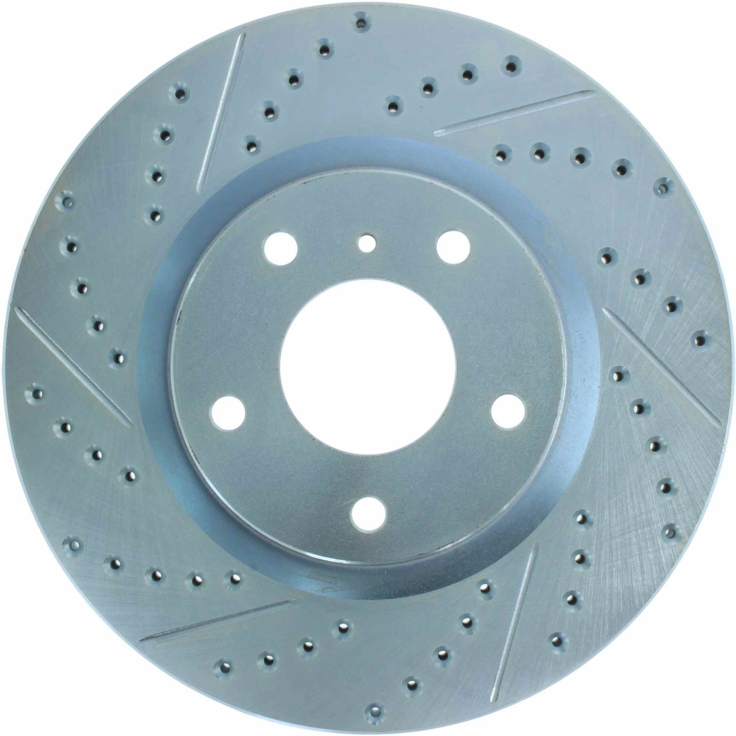 StopTech Select Sport Drilled And Slotted Brake Rotor; Front Right