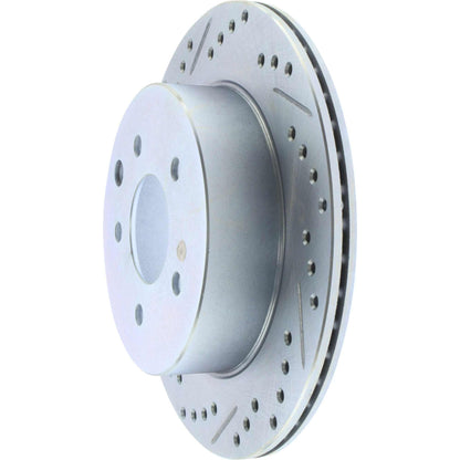 StopTech Select Sport Nissan Slotted and Drilled Right Rear Rotor 227.42077R
