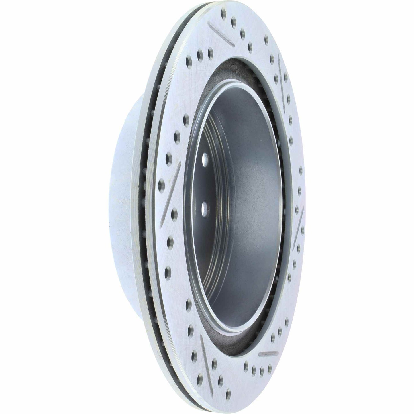 StopTech Select Sport Nissan Slotted and Drilled Right Rear Rotor 227.42077R