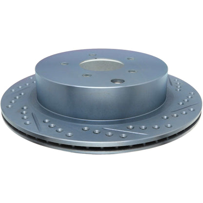 StopTech 03-12 Infiniti FX35 Sport Slotted &amp; Drilled Left Rear Rotor 227.42078L