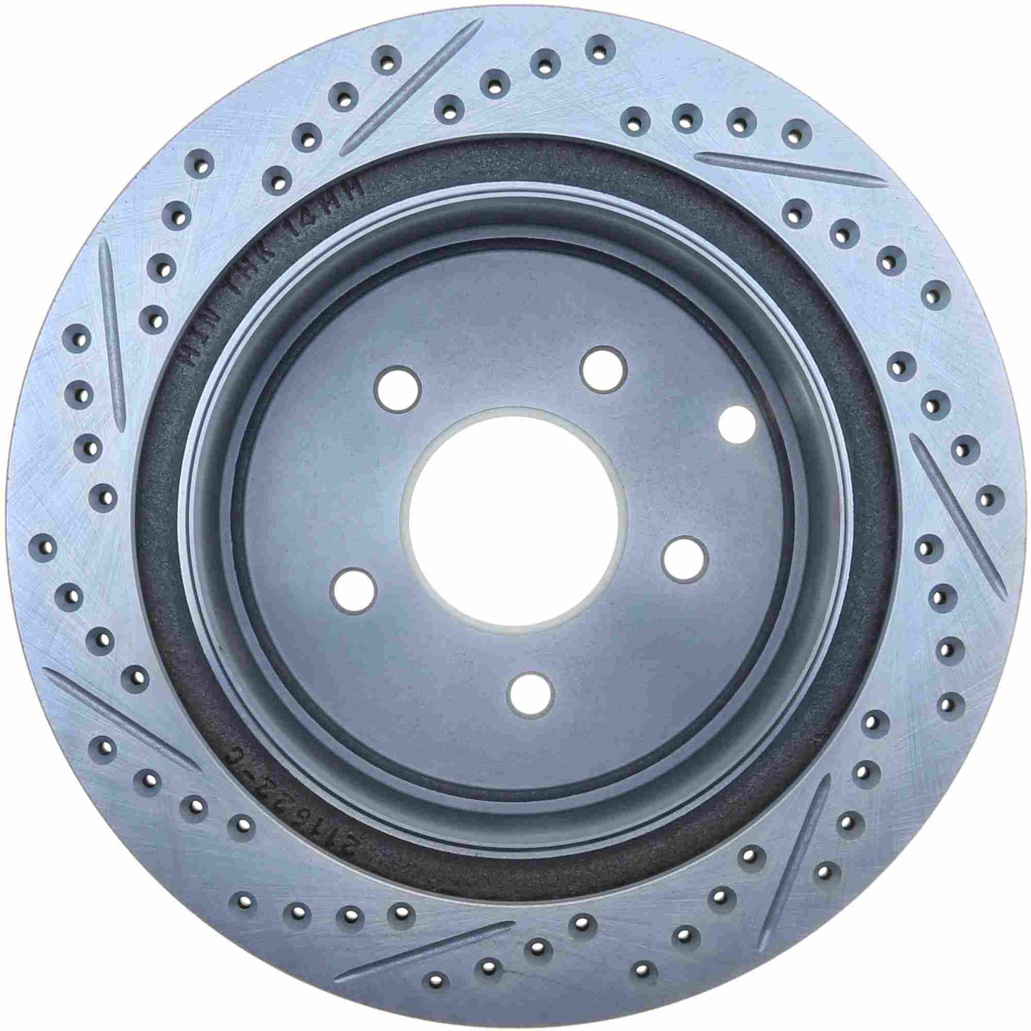 StopTech 03-12 Infiniti FX35 Sport Slotted &amp; Drilled Left Rear Rotor 227.42078L