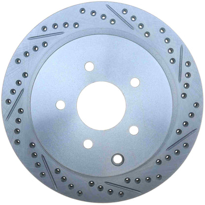 StopTech 03-12 Infiniti FX35 Sport Slotted &amp; Drilled Left Rear Rotor 227.42078L