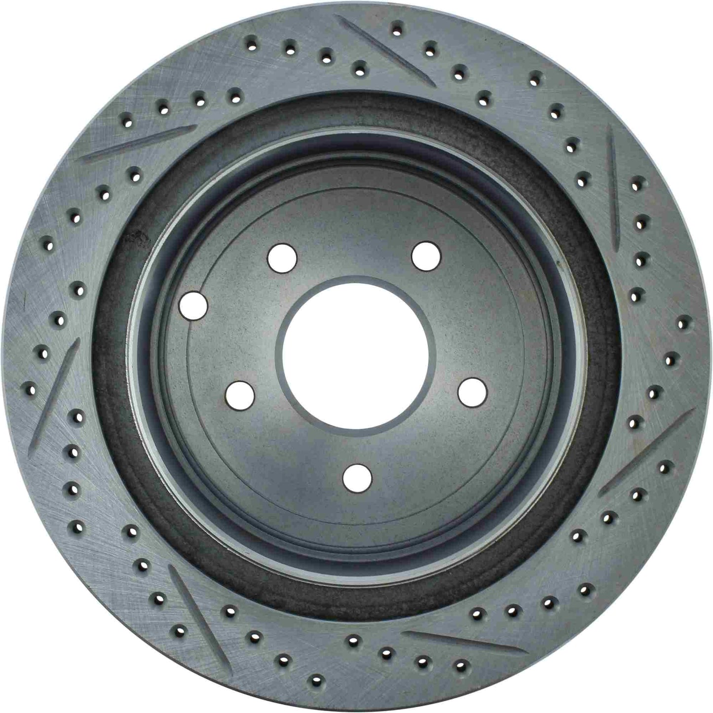 StopTech 03-12 Infiniti FX35 Sport Slotted &amp; Drilled Right Rear Rotor 227.42078R