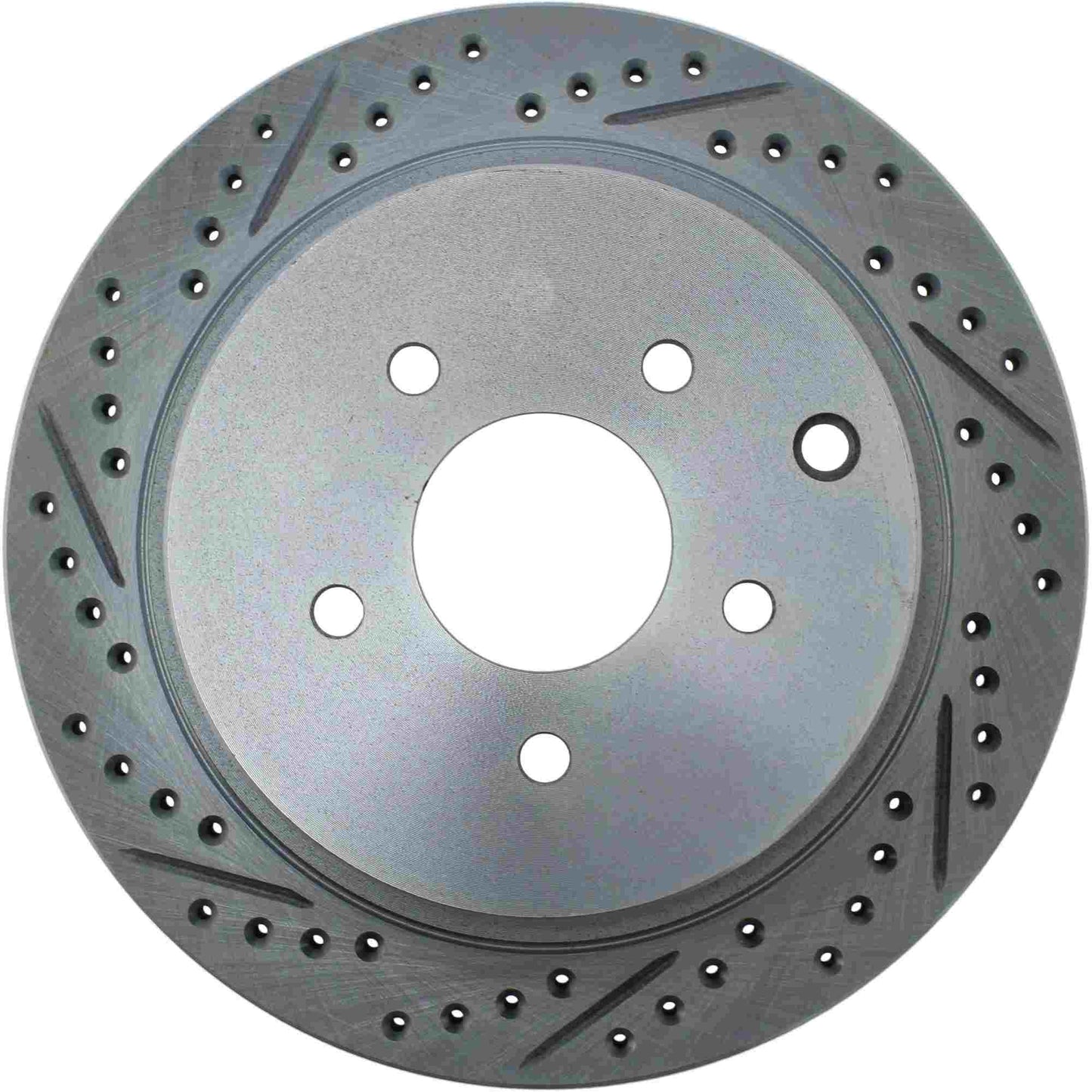 StopTech 03-12 Infiniti FX35 Sport Slotted &amp; Drilled Right Rear Rotor 227.42078R