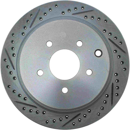 StopTech 03-12 Infiniti FX35 Sport Slotted &amp; Drilled Right Rear Rotor 227.42078R