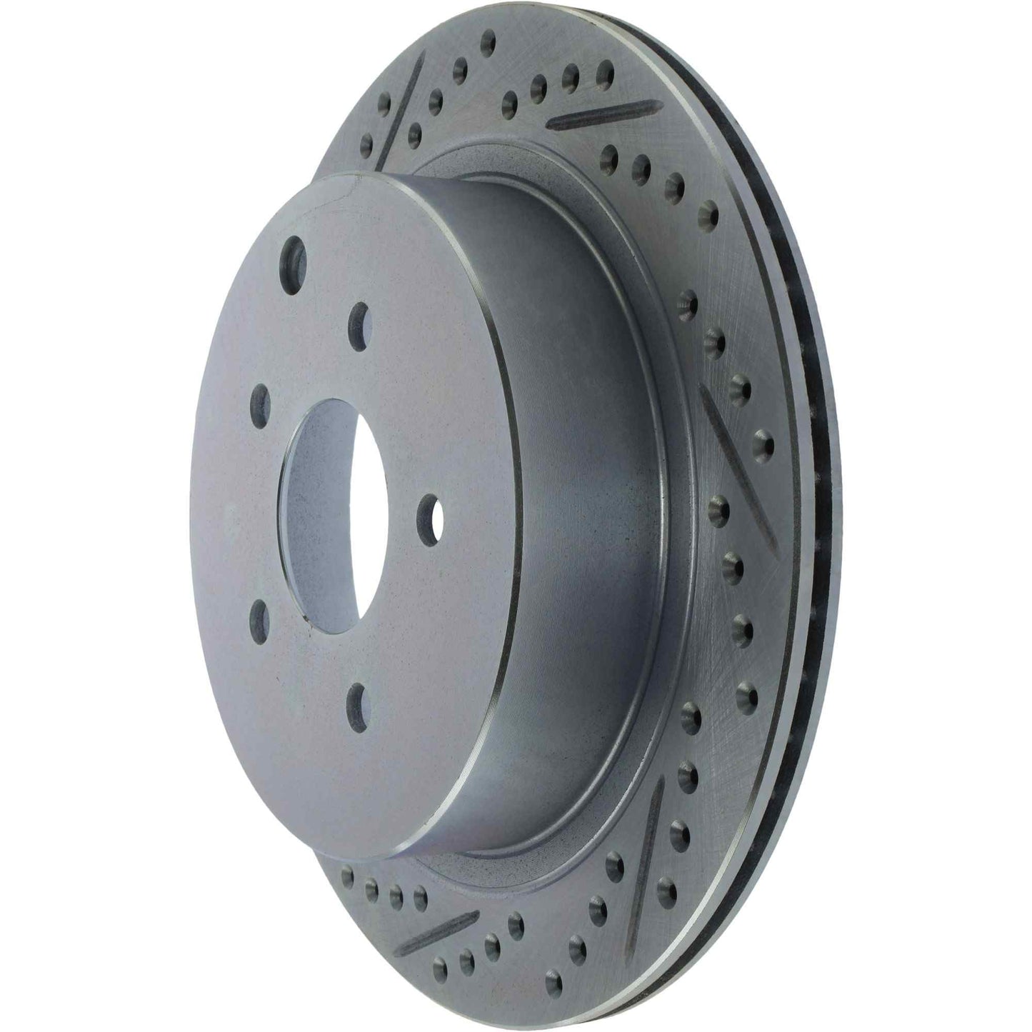 StopTech 03-12 Infiniti FX35 Sport Slotted &amp; Drilled Right Rear Rotor 227.42078R