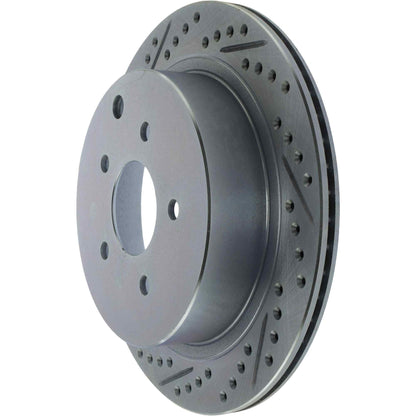 StopTech 03-12 Infiniti FX35 Sport Slotted &amp; Drilled Right Rear Rotor 227.42078R