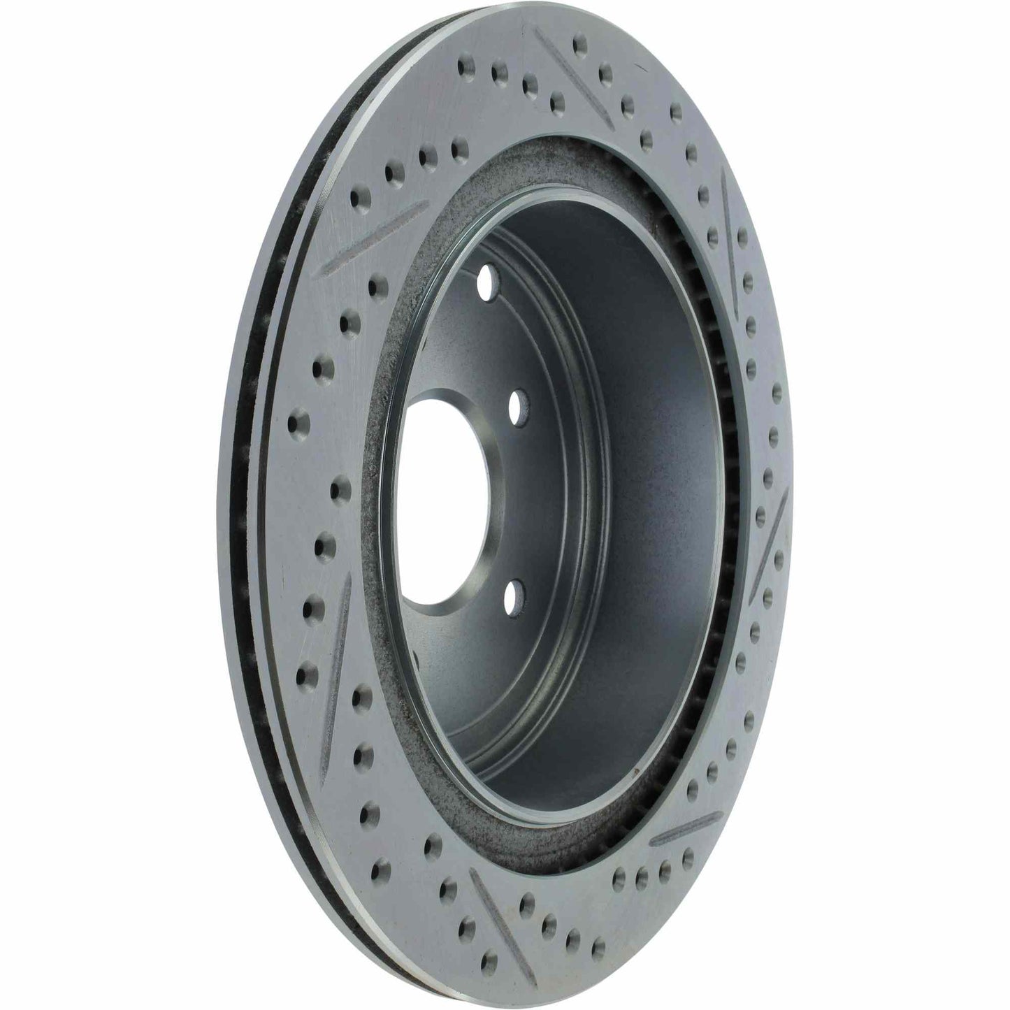 StopTech 03-12 Infiniti FX35 Sport Slotted &amp; Drilled Right Rear Rotor 227.42078R