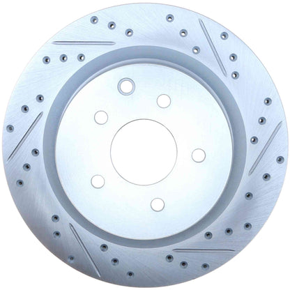 StopTech Select Sport Nissan Slotted and Drilled Left Rear Rotor 227.42079L