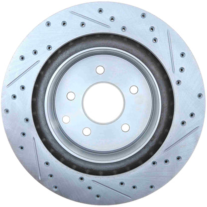 StopTech Select Sport Nissan Slotted and Drilled Right Rear Rotor 227.42079R