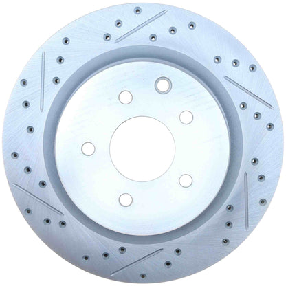 StopTech Select Sport Nissan Slotted and Drilled Right Rear Rotor 227.42079R