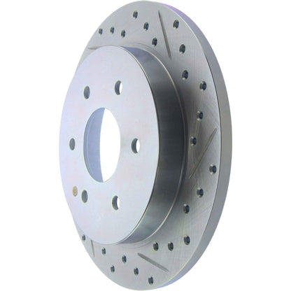 StopTech Select Sport Drilled & Slotted Rotor - Front Right 227.42081L
