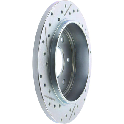 StopTech Select Sport Drilled & Slotted Rotor - Front Right 227.42081L
