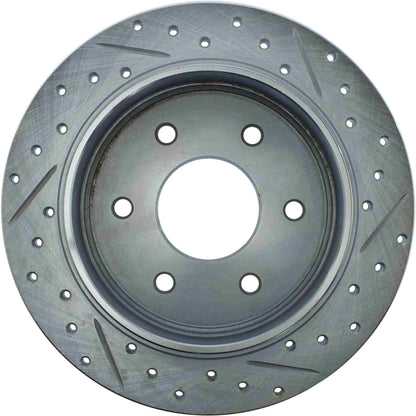 StopTech Select Sport Drilled & Slotted Rotor - Front Left 227.42081R