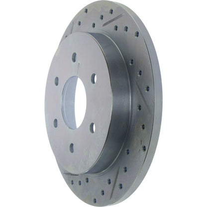 StopTech Select Sport Drilled & Slotted Rotor - Front Left 227.42081R